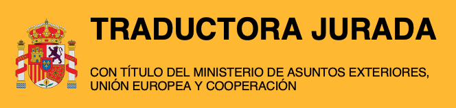 Sworn Translator - Spanish Ministry of Foreign Affairs